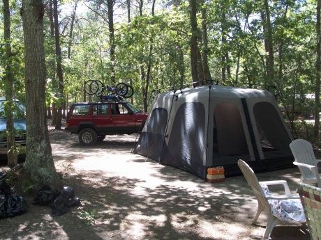 eugene an the tent
