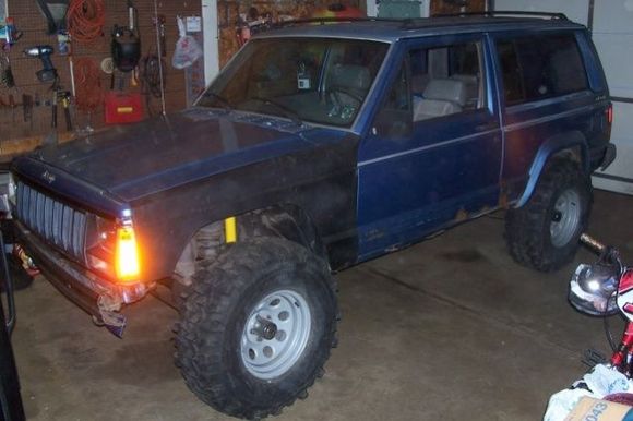 3" junkyard lift and my 33" swampers