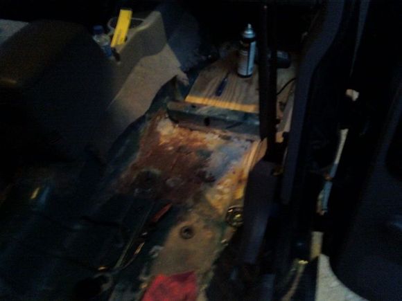 got the passenger side out