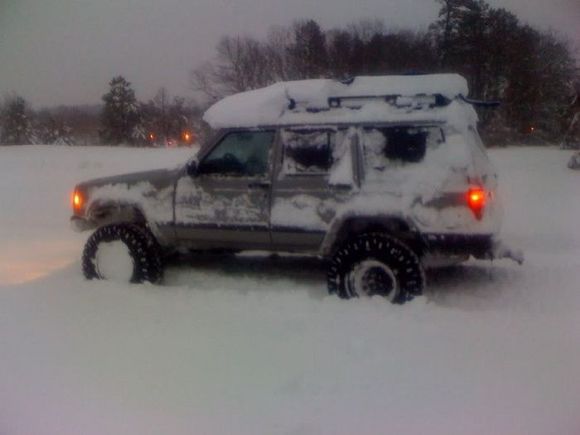 first play in the snow feb 2010