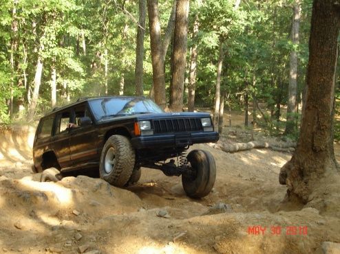 Right before I put on the 33's