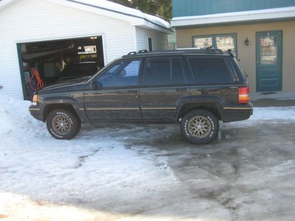 Before lift and tires