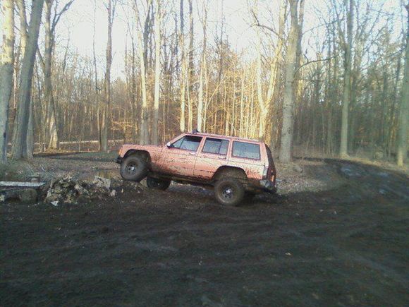 Cute little 3 wheel before I got her covered in mud.