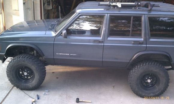 Freshly installed Pacer Flexy Flares