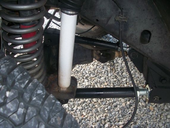 New arms installed