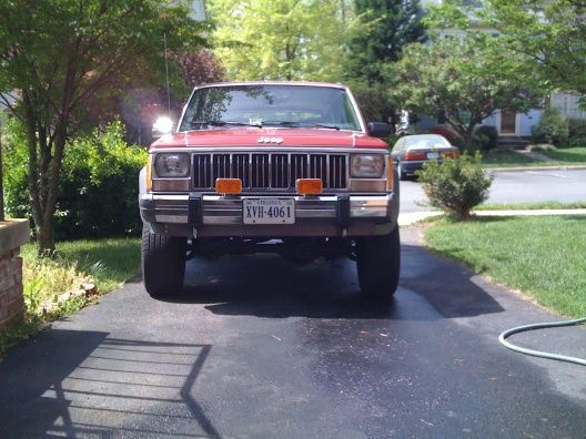 front after lift