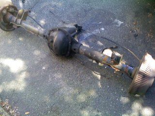 the elusive XJ dana 44, being sent off to get geared and locked.