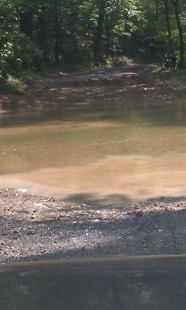 Muddy steam
