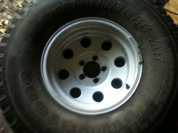 Got a deal on these rims and tires from a buddy.