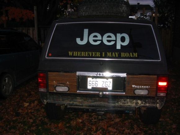 rear
reverse lights
class 2 hitch