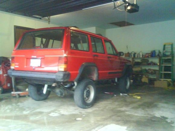 totally done rear side view