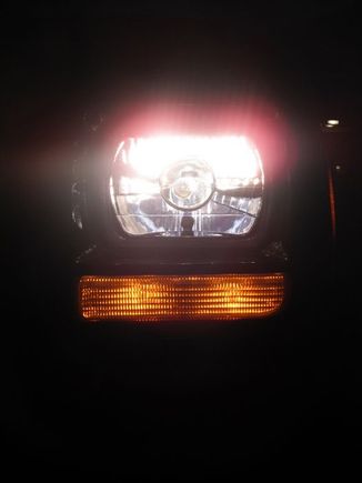 Nice Soft and Bright White 4200k's in K2 Project headlight housings