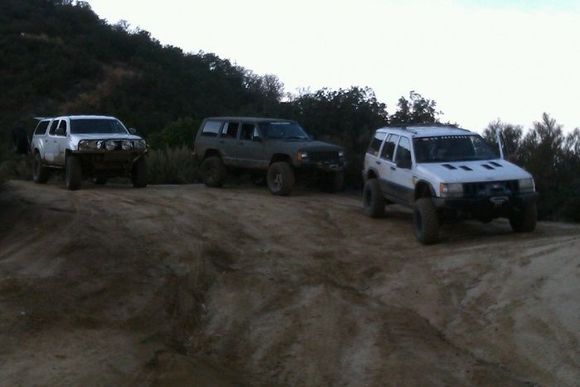 sittin ontop of truck hill Hollister Hills