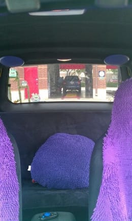 Purple interior