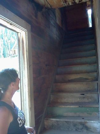 Animas Forks, Tom Walsh House. Amy didn't trust the stairs