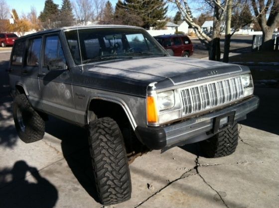 grill painted and passenger headlight bezel