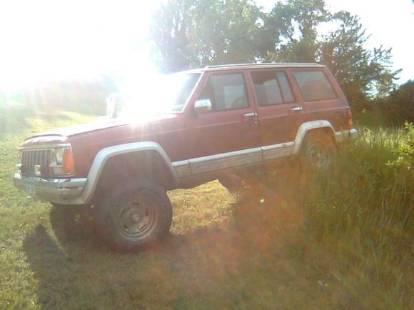 out playing in the bck yard