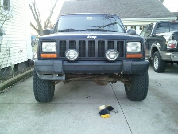 Before and after cutting bumper caps