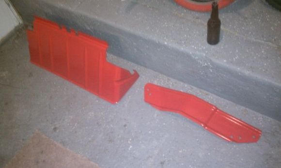 Engine and transfer case skid plates