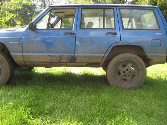 rear trimmed fender