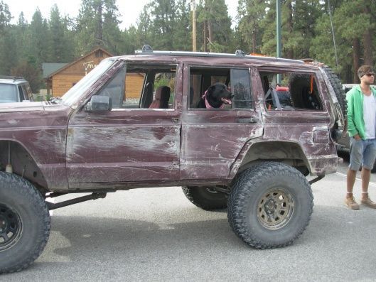 This guy went to the tougher trails