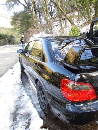 Older pic when i still had the stock wing and before my engine mods