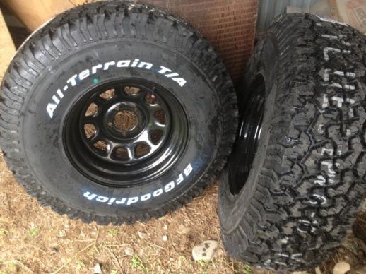 BFGoodrich All Terrain 33&quot; tires