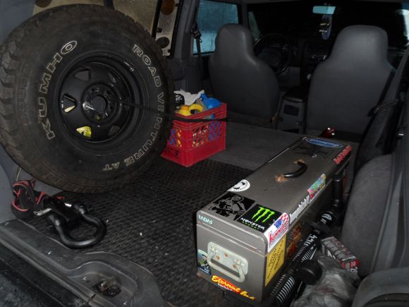 I leave the back seat out