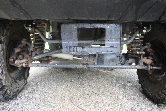 Since this picture was taken, I've replaced the tie rod ends with new ones.  All are 1 ton.