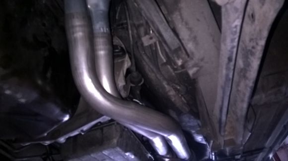 True dual 2" mid pipes