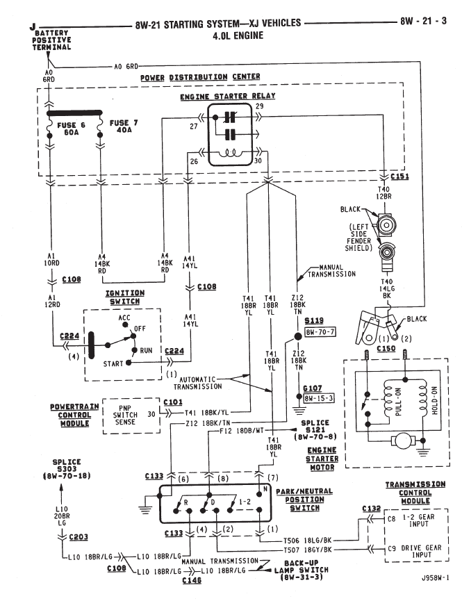Starter Relay Voltage Jeep Cherokee Forum