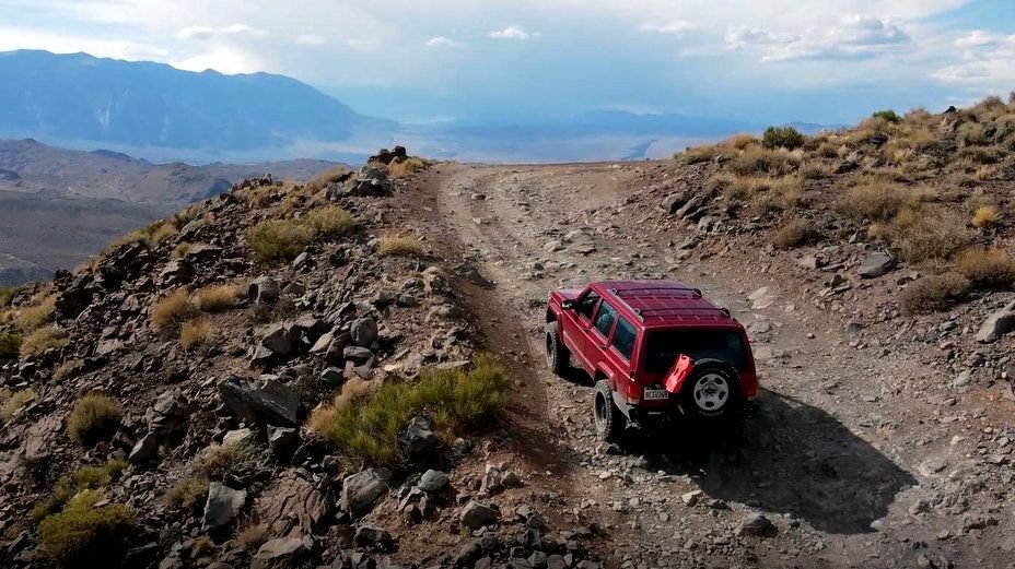 Wheeling Coyote Flats with a Drone !