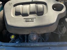 And here’s the view with the air box all installed! 

BTW, I burped the coolant this morning, it took another 8 to 10 ounces of Dexcool. 
So I’ll check it on Monday. 
