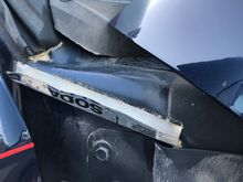 Passengers side placement 