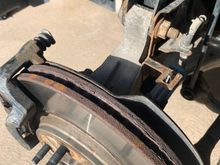 These Rotors have approximately 80,000 miles on them, getting crusty in the vanes