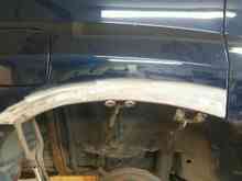 New metal shaped and clamped for rack welds