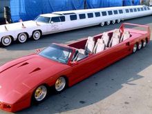 A Caddy, well alright but a Ferrari?