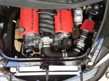 HHR V8 Engine compartment