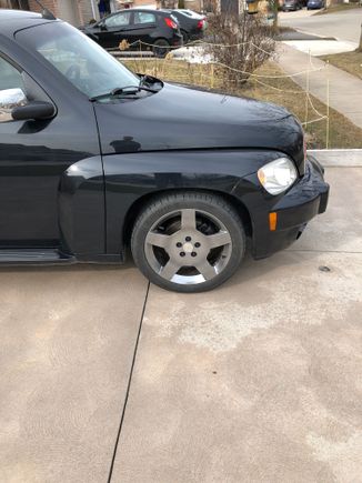 The SS rotors look small in the 18” wheels and still a little to high in altitude 