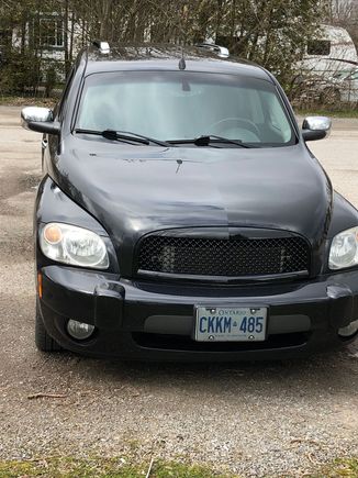 My black grille, plastic but fantastic, my summer grille for the BlackSwan 