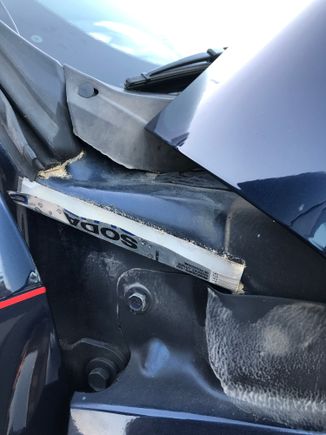 Passengers side placement 