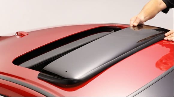 Check out WeatherTech , or leave the sunroof closed! 