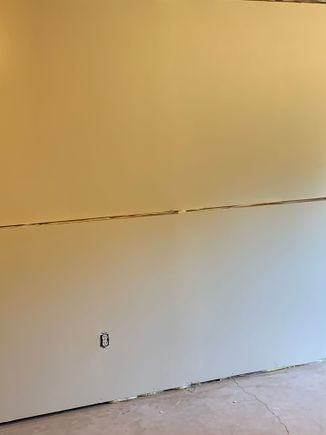Today, it’s painted, Brandied Pear! A fancy schmananzy name for light almond 