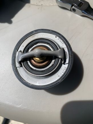 The 16 year old 131-158 thermostat 