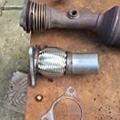 Weld or clamp on flex pipe 