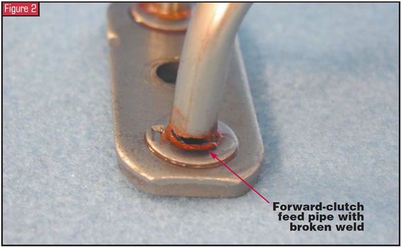 Carefully inspect for cracked welds