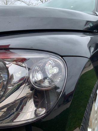 White led running light