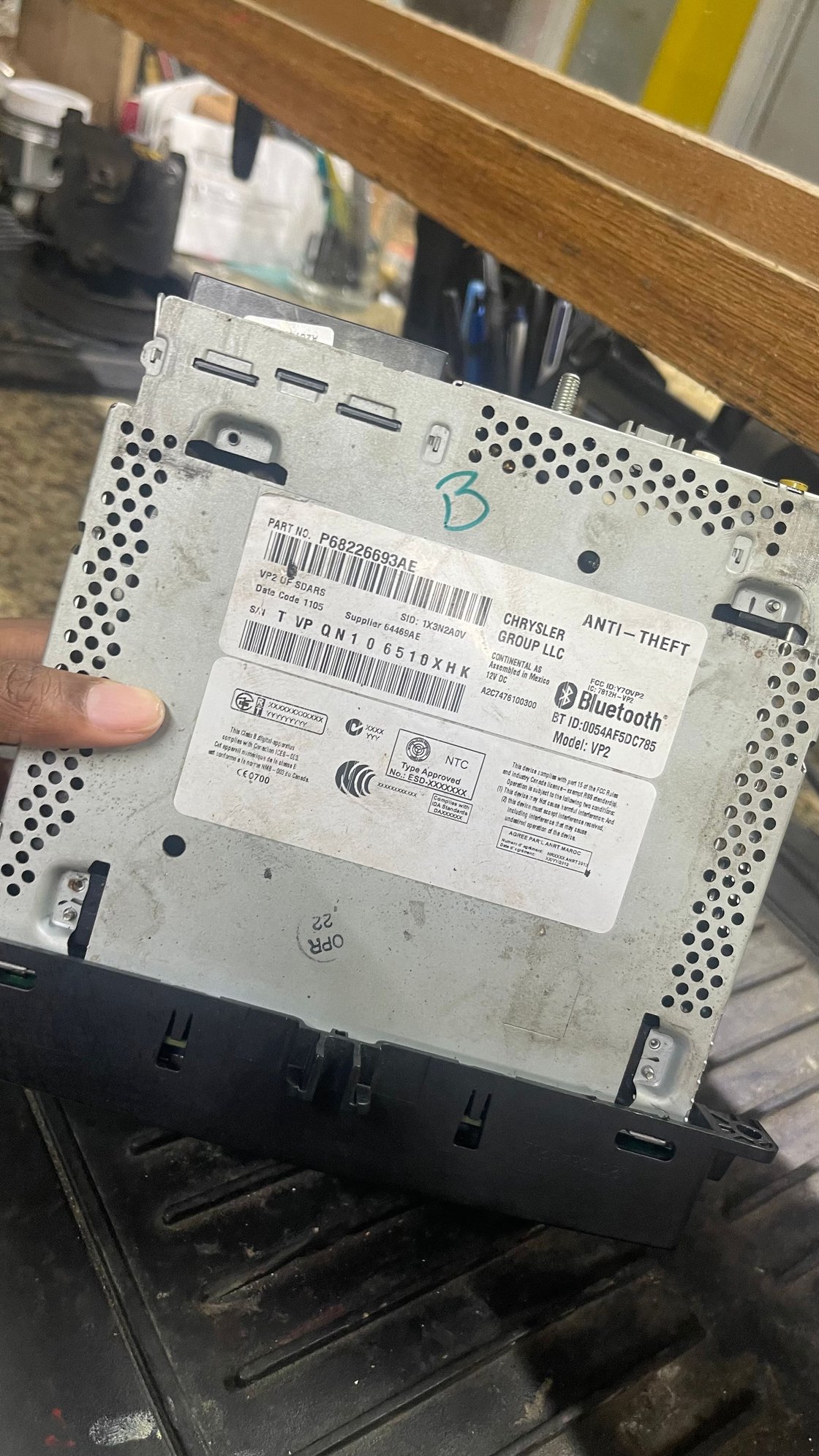 Vin: 1C3CCCAB9FN716675