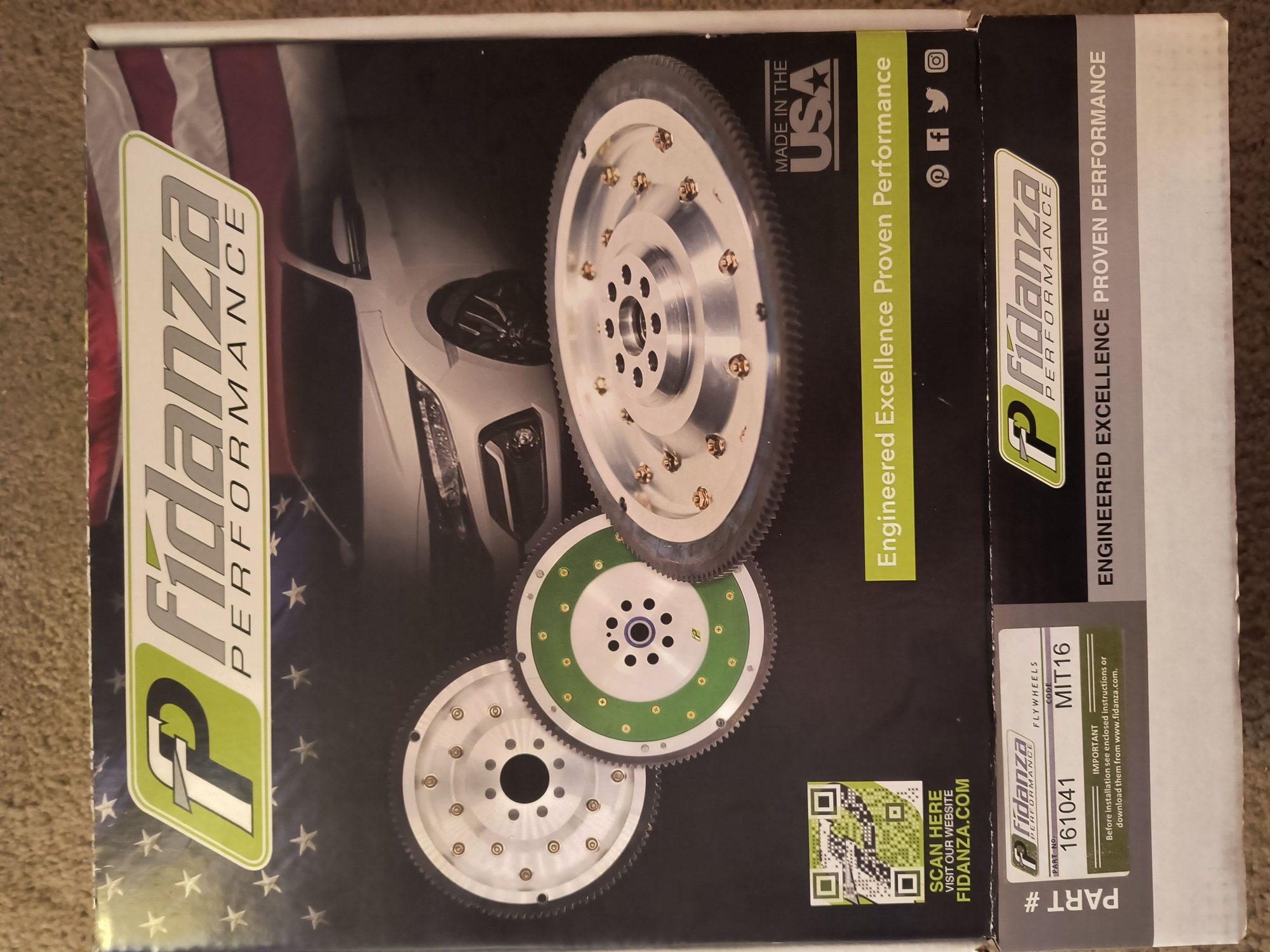 Drivetrain - Fidanza 2.4L 16V Aluminum Flywheel - 161041 - New - 2003 to 2004 Chrysler Sebring - Huntsville, AL 35803, United States