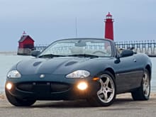 2003 Jaguar XKR Convertible.  Supercharged.  Current fun-mobile!😎